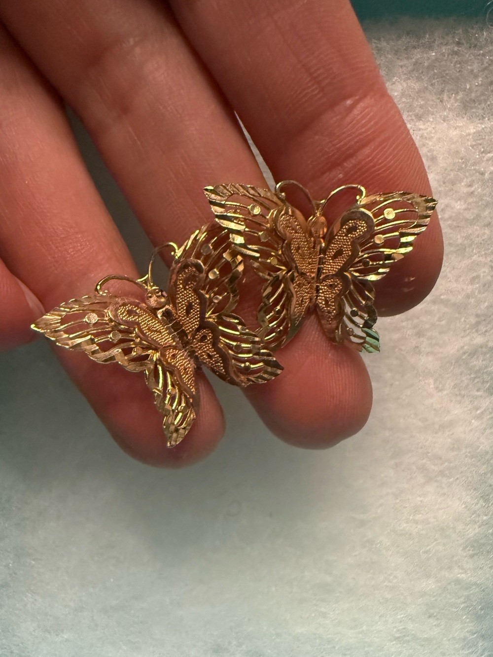 Gold Butterfly 🦋🦋 Women's earrings
